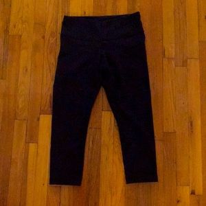 Black Lululemon Leggings Size 6